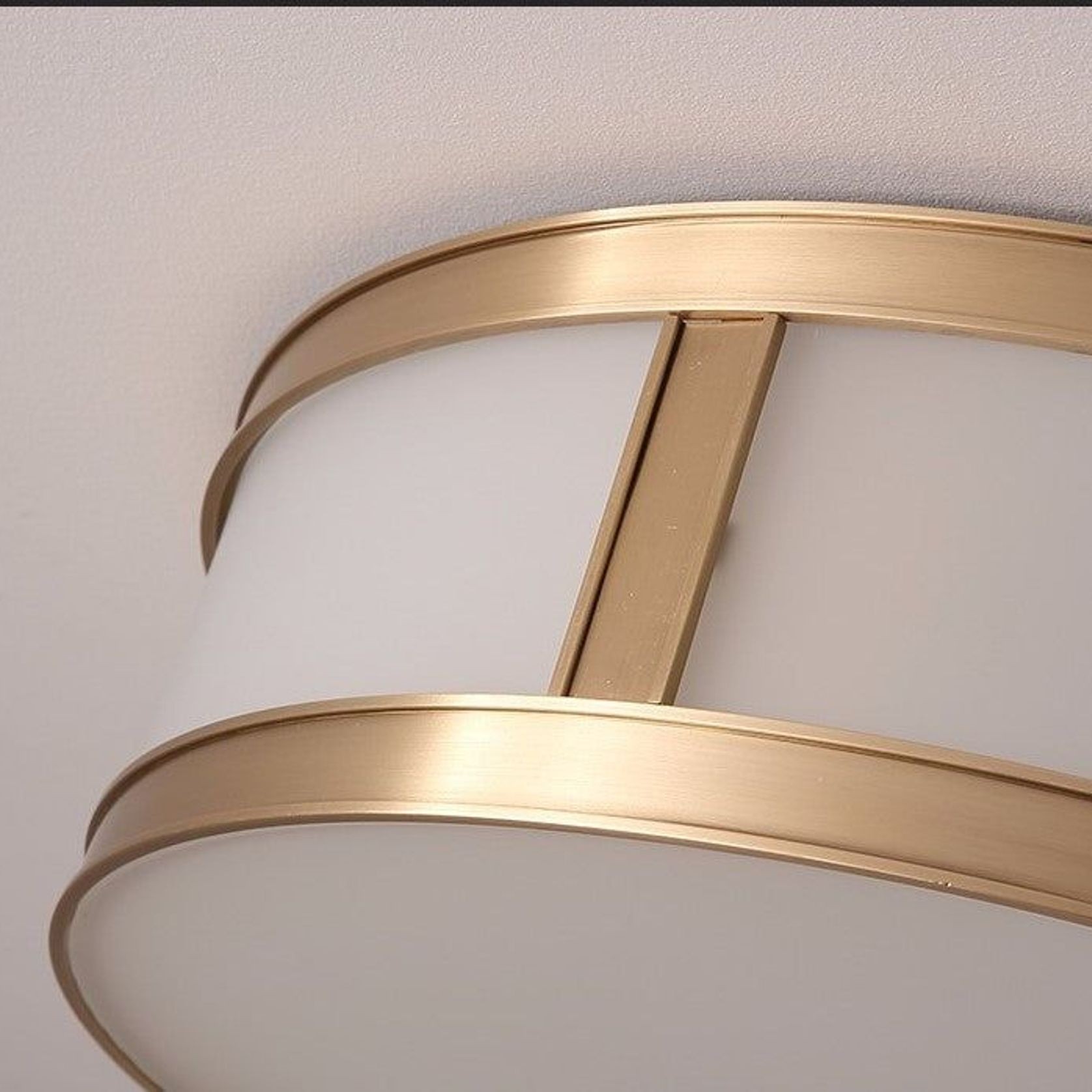 Cesta Brass Ceiling Light gallery detail image