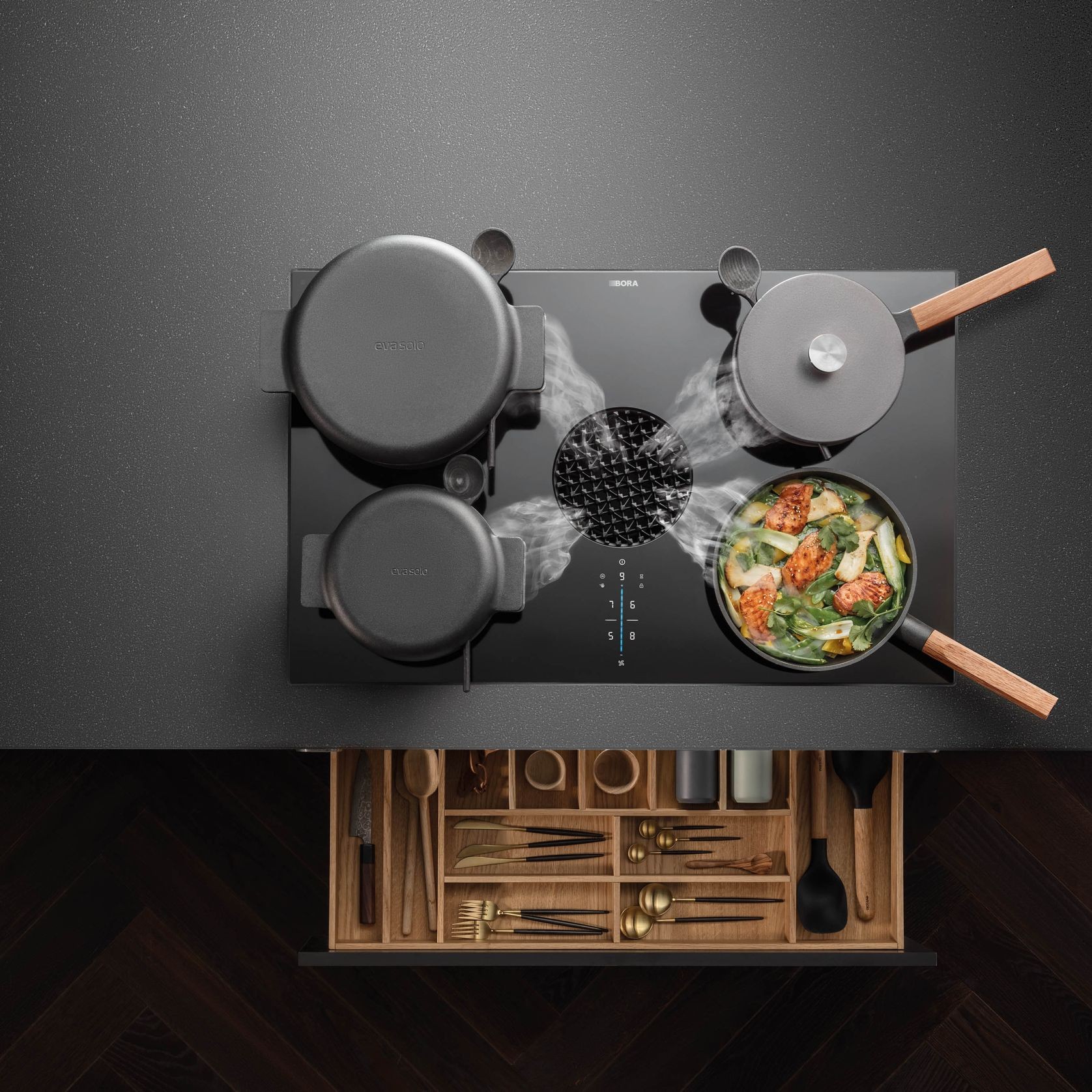 Bora X Pure | Combined Cooktop and Extractor gallery detail image