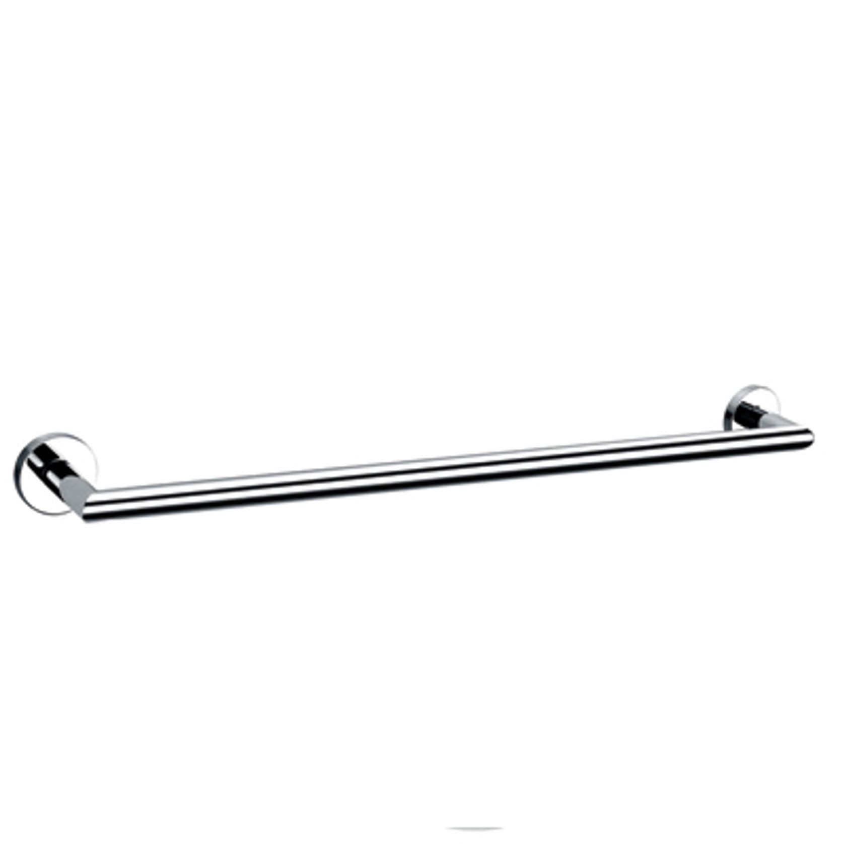 Dolce Single Towel Rail 900mm Chrome gallery detail image