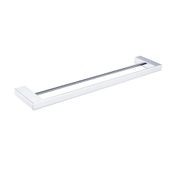 Celia Double Towel Rail 600mm Chrome gallery detail image