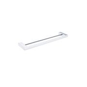 Celia Double Towel Rail 600mm Chrome gallery detail image