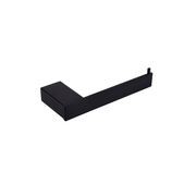 Celia Toilet Roll Holder Matte Black gallery detail image