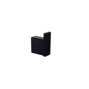 Celia Robe Hook Matte Black gallery detail image
