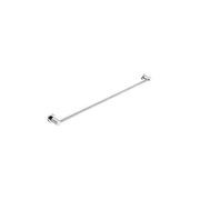 Mecca Single Towel Rail 800mm Chrome gallery detail image