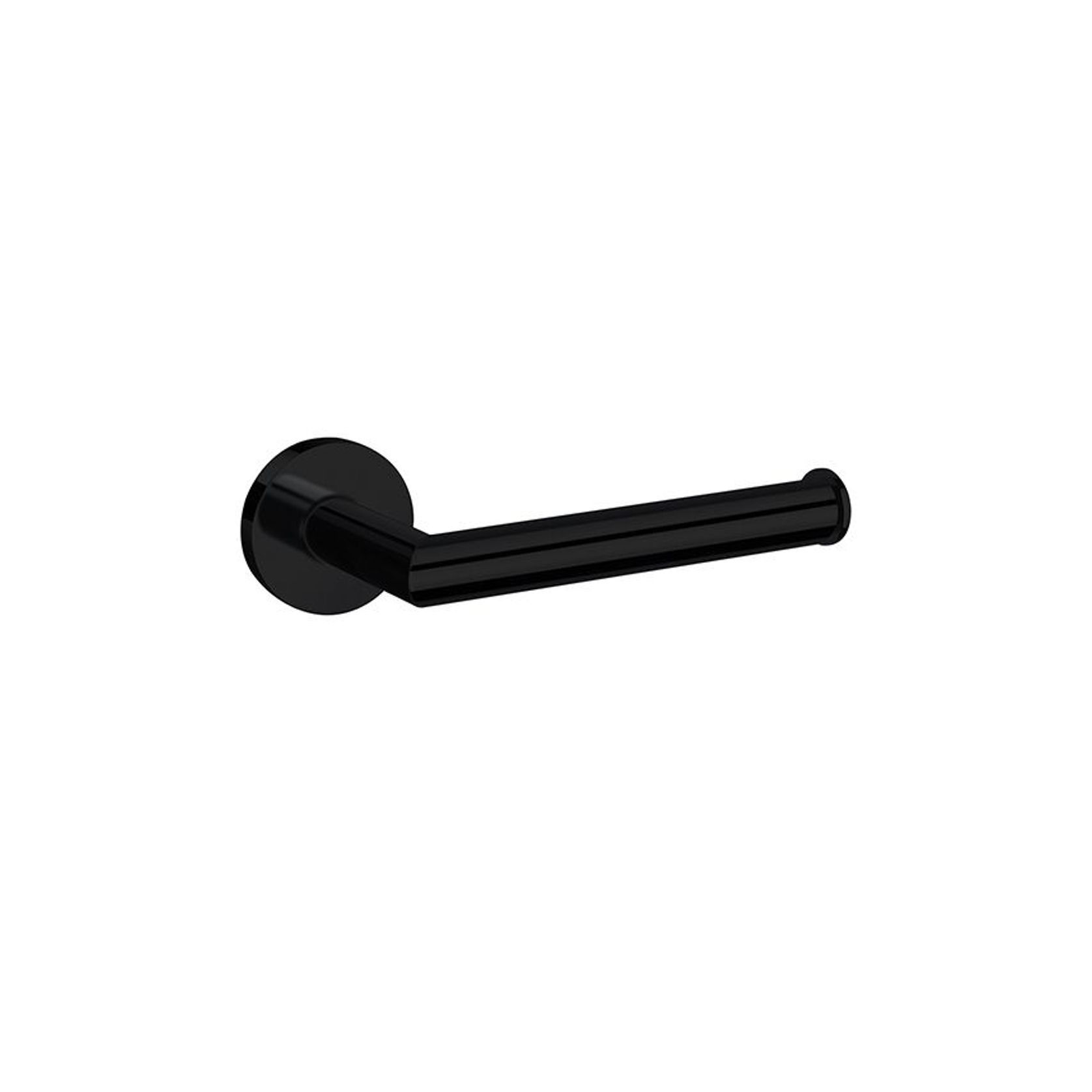 Dolce Toilet Roll Holder Matte Black gallery detail image