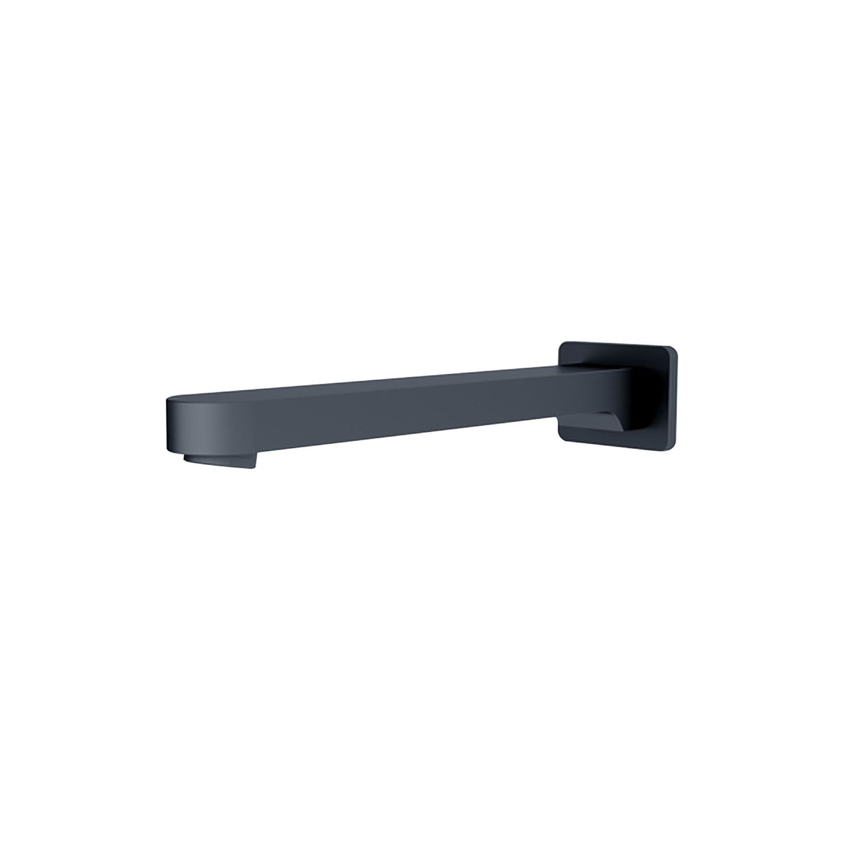 Ecco Fixed Bath Spout Only Matte Black gallery detail image