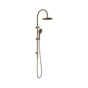 Opal Twin Shower Brushed Bronze gallery detail image