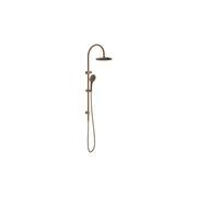 Opal Twin Shower Brushed Bronze gallery detail image