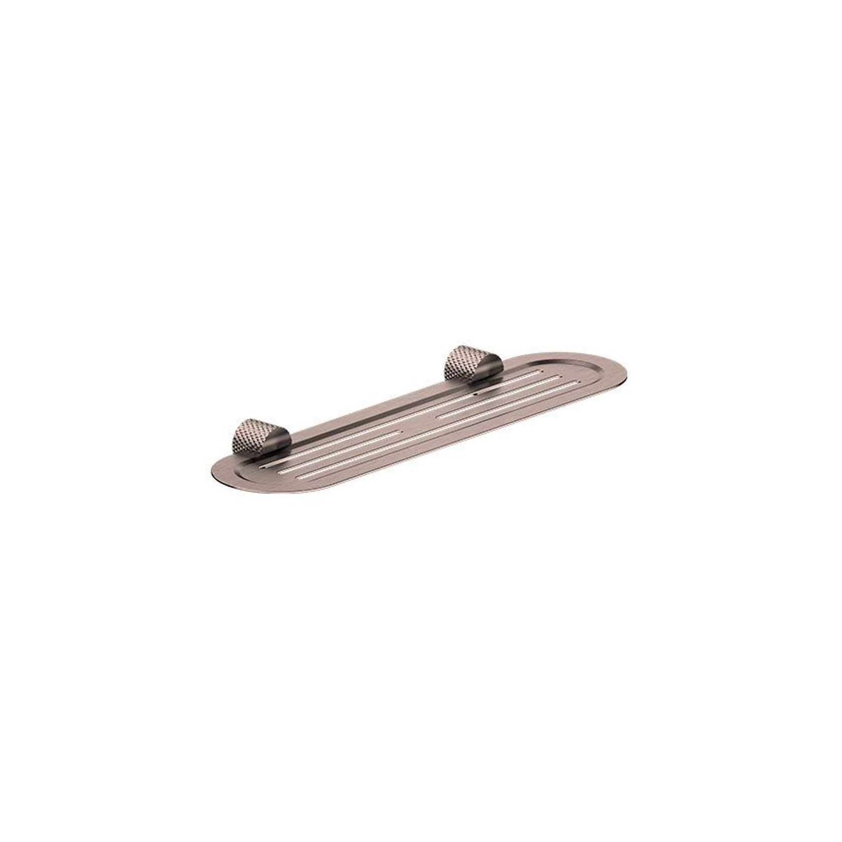 Opal Metal Shower Shelf Brushed Bronze gallery detail image