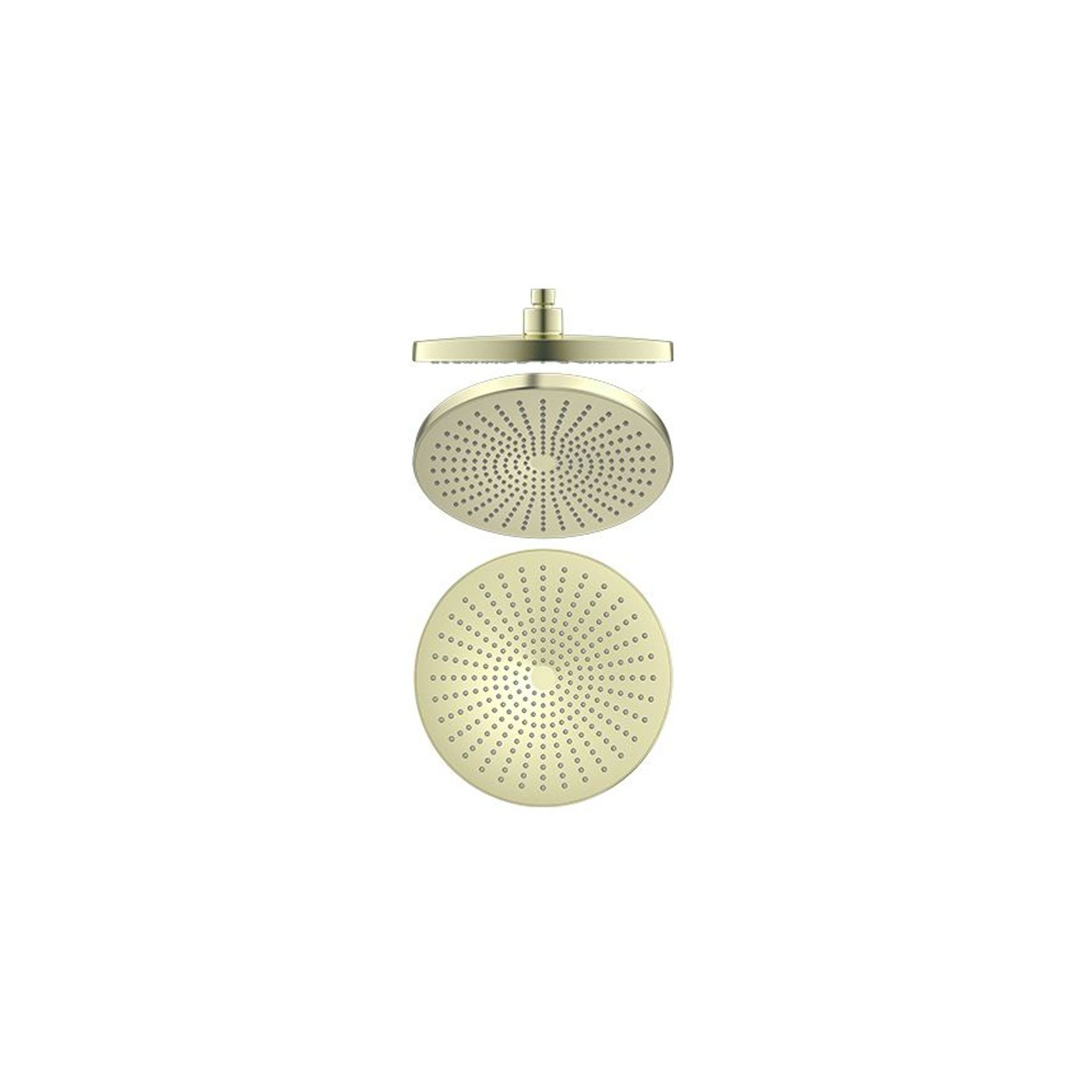 Opal 250mm Shower Head Brushed Gold gallery detail image