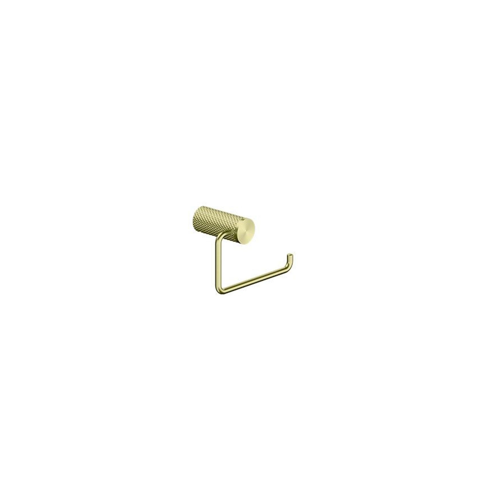 Opal Toilet Roll Holder Brushed Gold gallery detail image