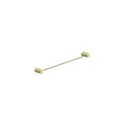 Opal Single Towel Rail 600mm Brushed Gold gallery detail image