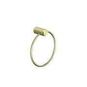 Opal Towel Ring Brushed Gold gallery detail image