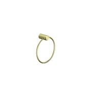 Opal Towel Ring Brushed Gold gallery detail image