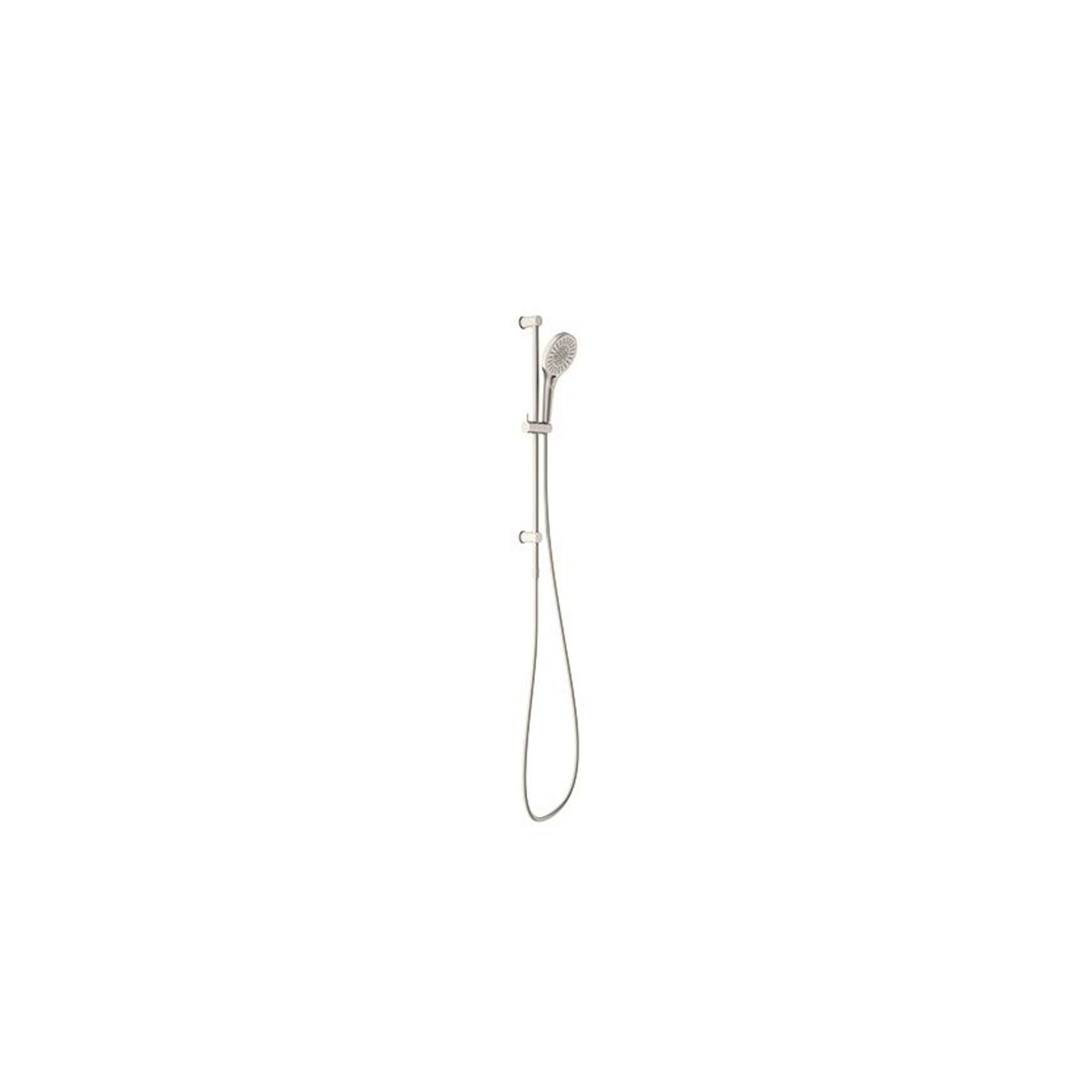 Opal Shower Rail Brushed Nickel gallery detail image