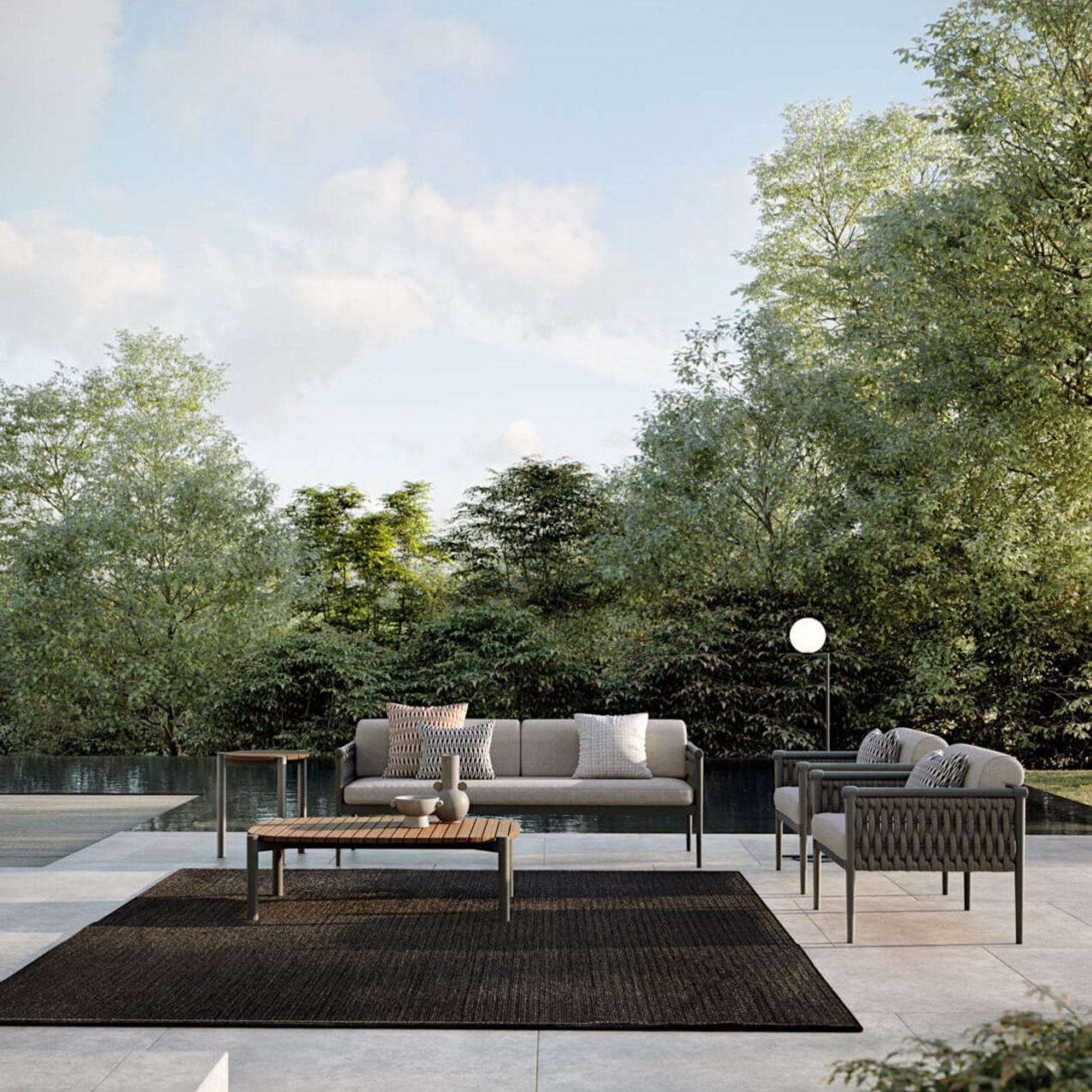 Dandy 2.0 Outdoor Armchair by Atmosphera gallery detail image