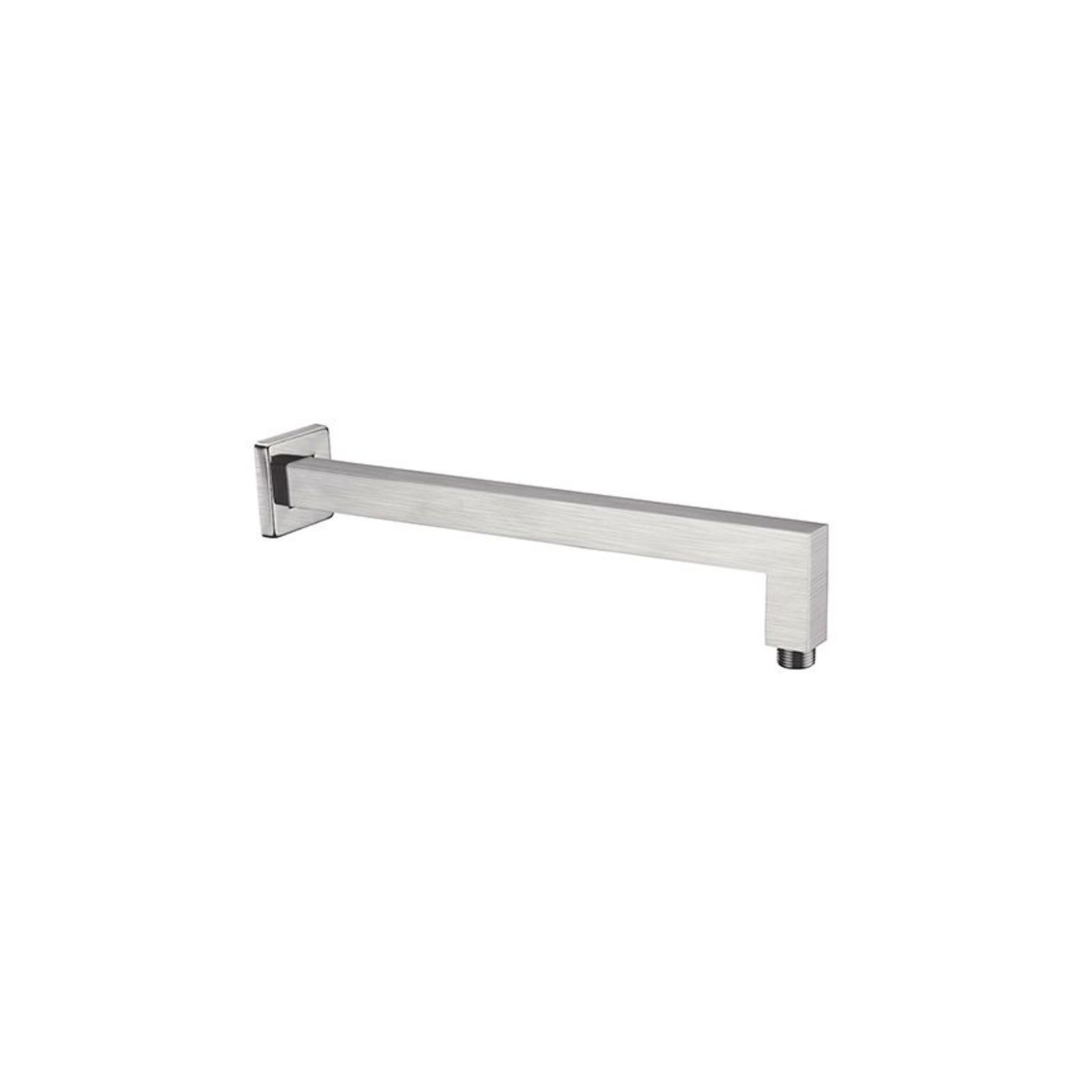 Square Shower Arm Brushed Nickel gallery detail image