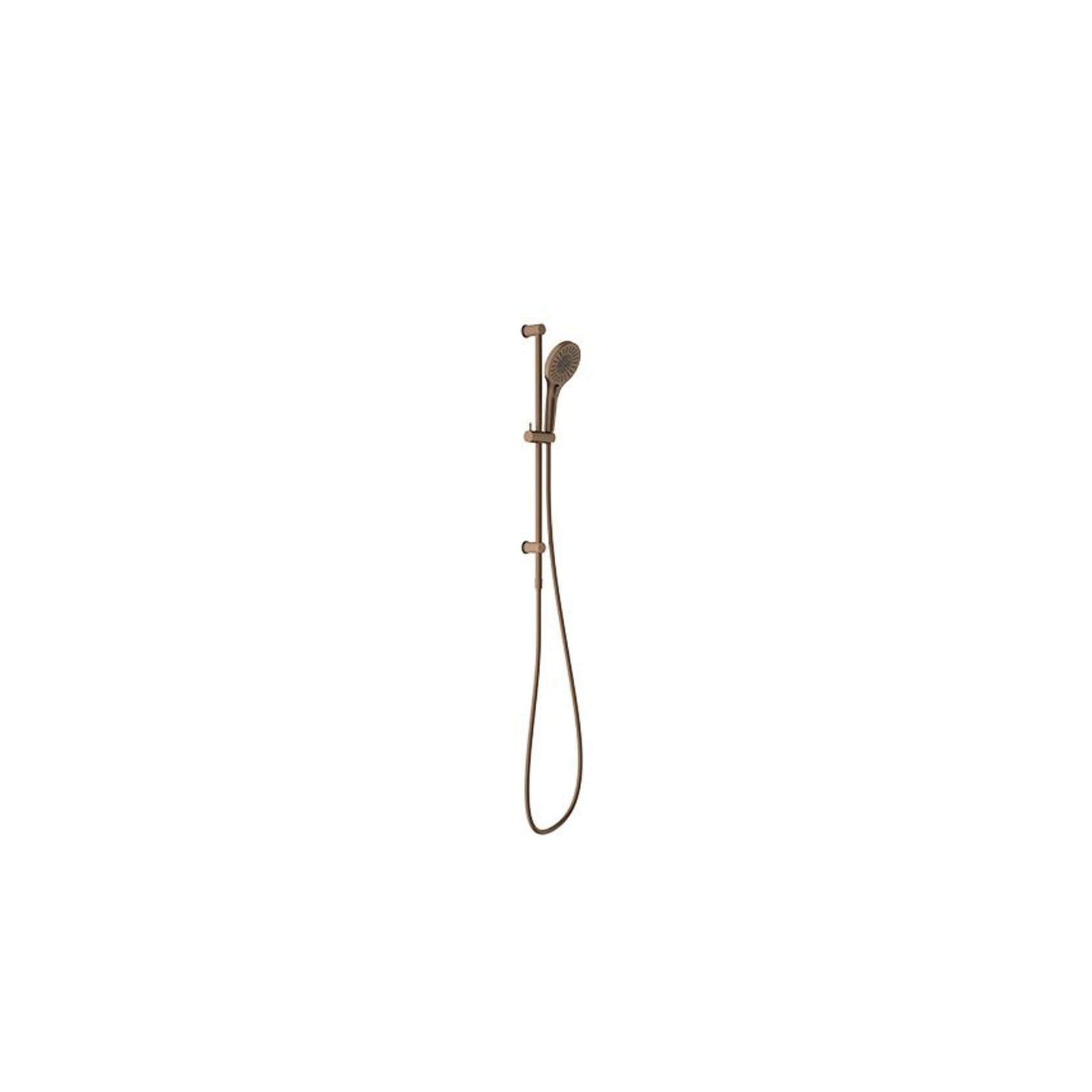 Opal Shower Rail Brushed Bronze gallery detail image