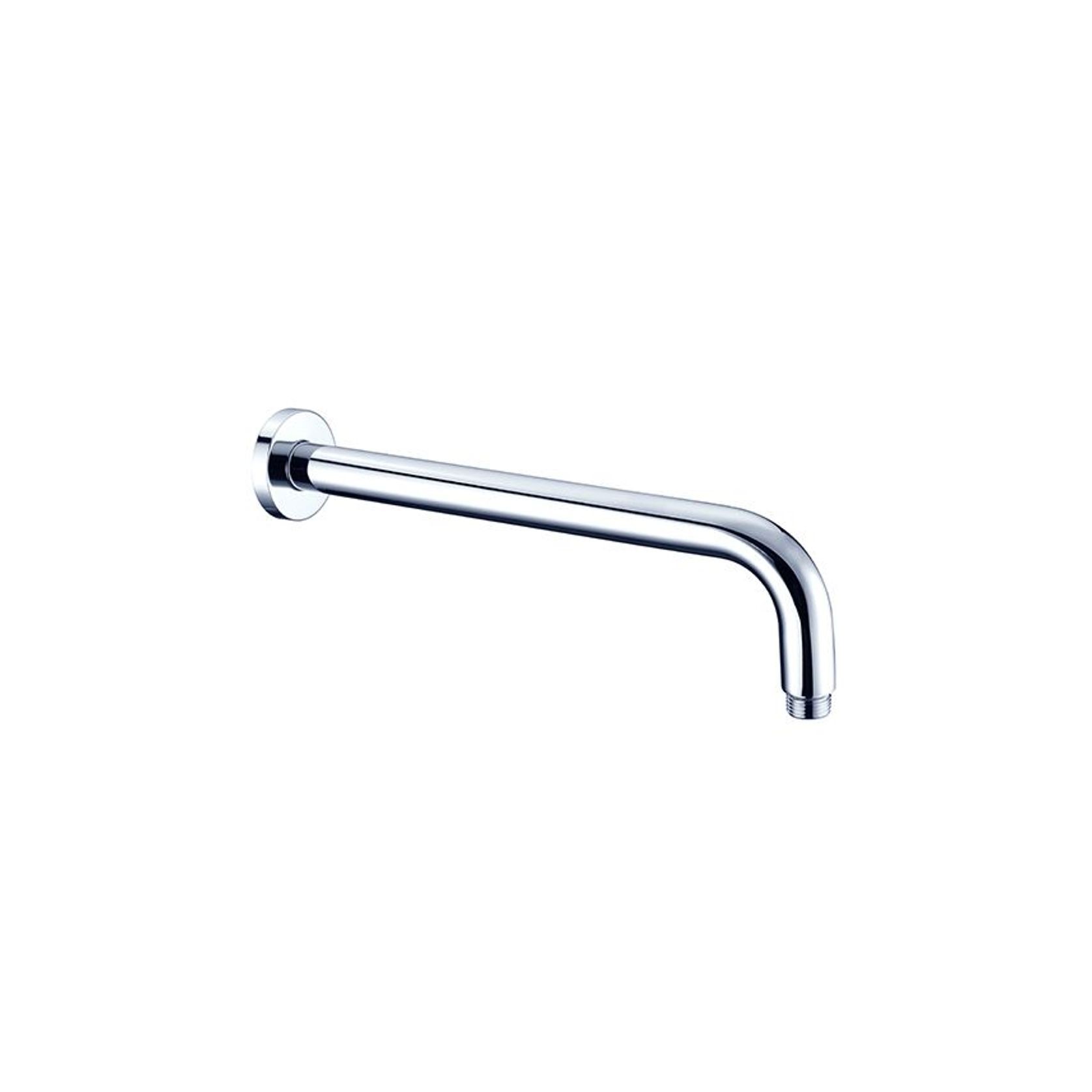 Round Shower Arm 330mm Length Chrome gallery detail image