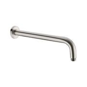 Round Shower Arm 500mm Length Brushed Nickel gallery detail image