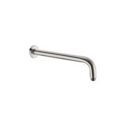 Round Shower Arm 500mm Length Brushed Nickel gallery detail image