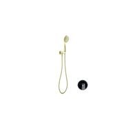 Opal Shower On Bracket With Air Shower Brushed Gold gallery detail image