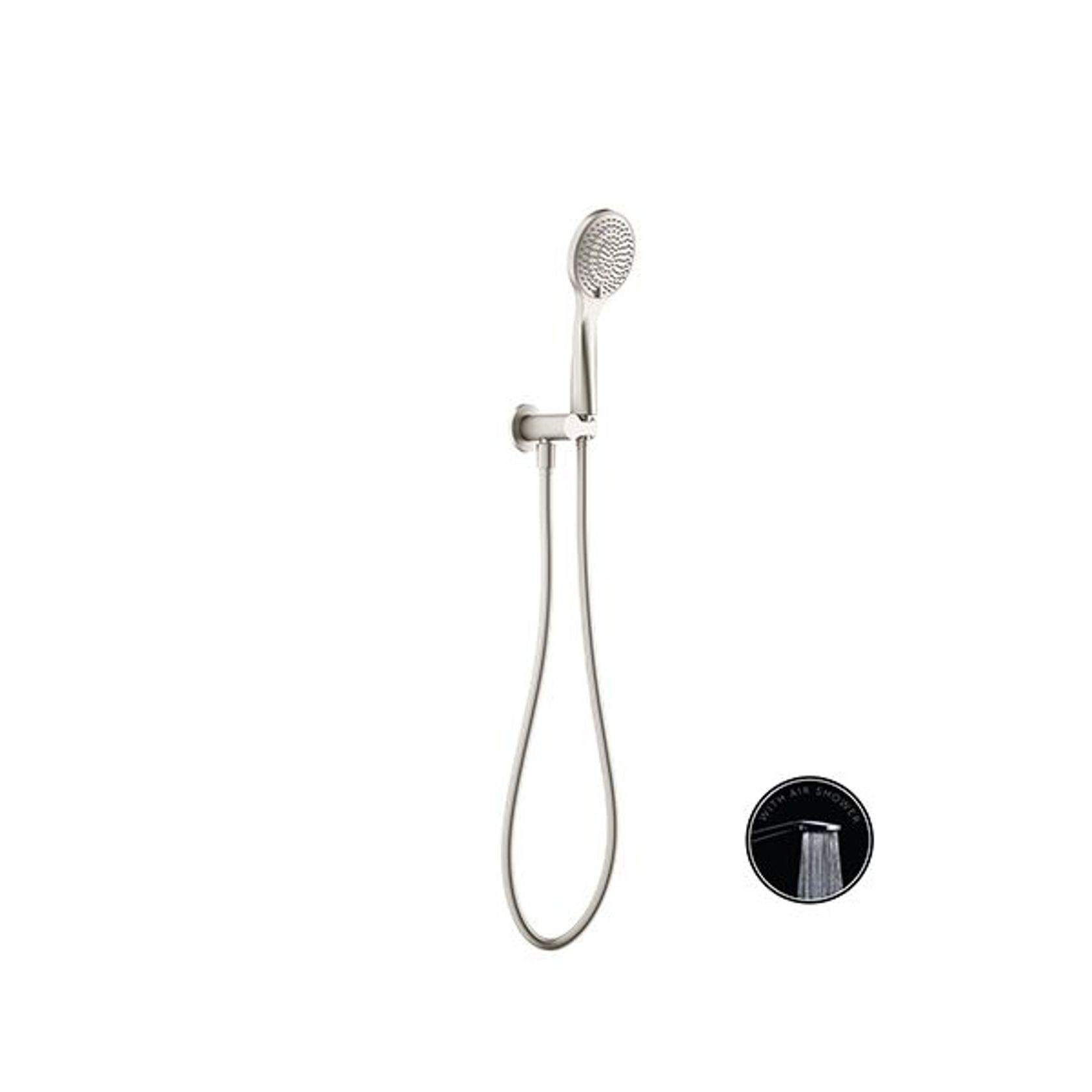 Opal Shower On Bracket With Air Shower Brushed Nickel gallery detail image