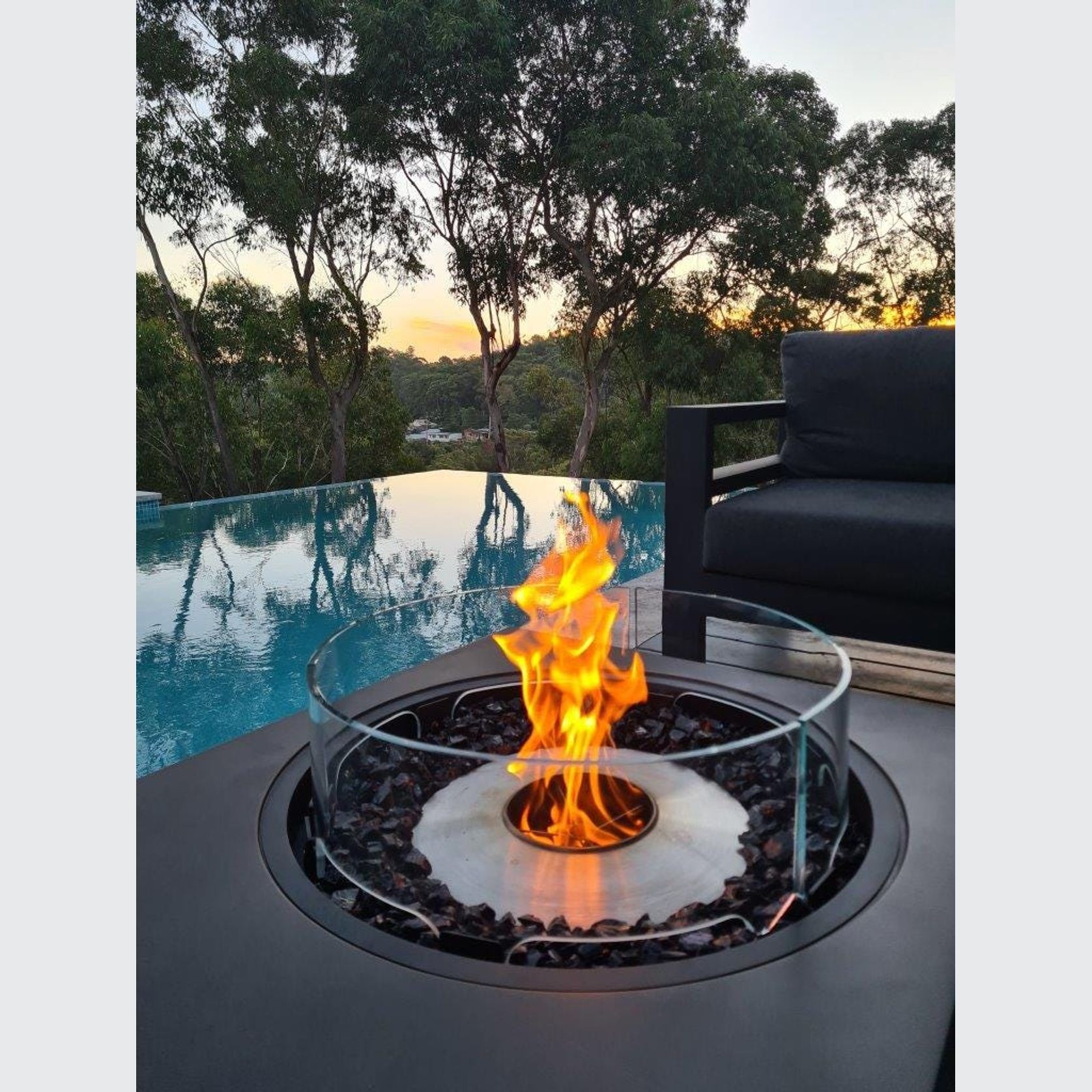 Ecosmart Ethanol Tequila 50 Fire Table | Graphite gallery detail image