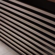 PHOENIX Executive Desk with Left Return 1.8M - Warm Oak & Black gallery detail image