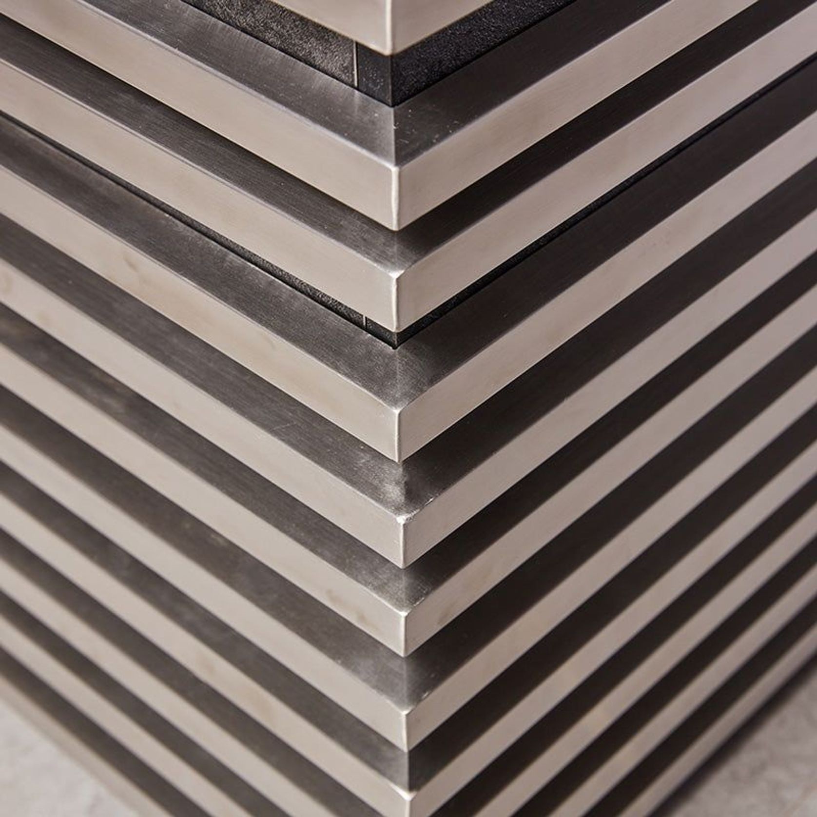 PHOENIX Executive Desk with Left Return 1.8M - Warm Oak & Black gallery detail image