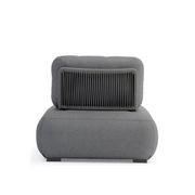 Ora One Seater Outdoor Lounge - Charcoal gallery detail image