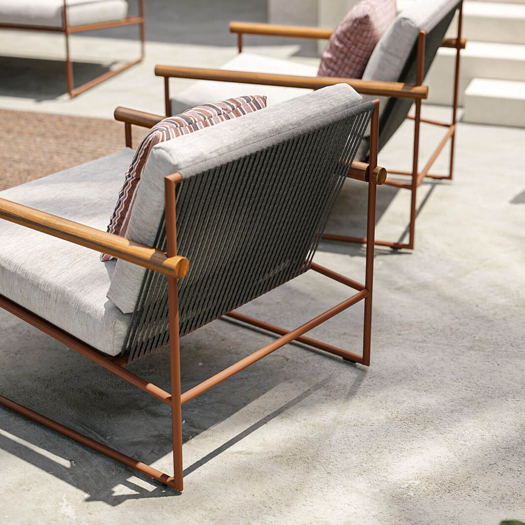 Pipe Outdoor 2 Seater Sofa by Atmosphera gallery detail image