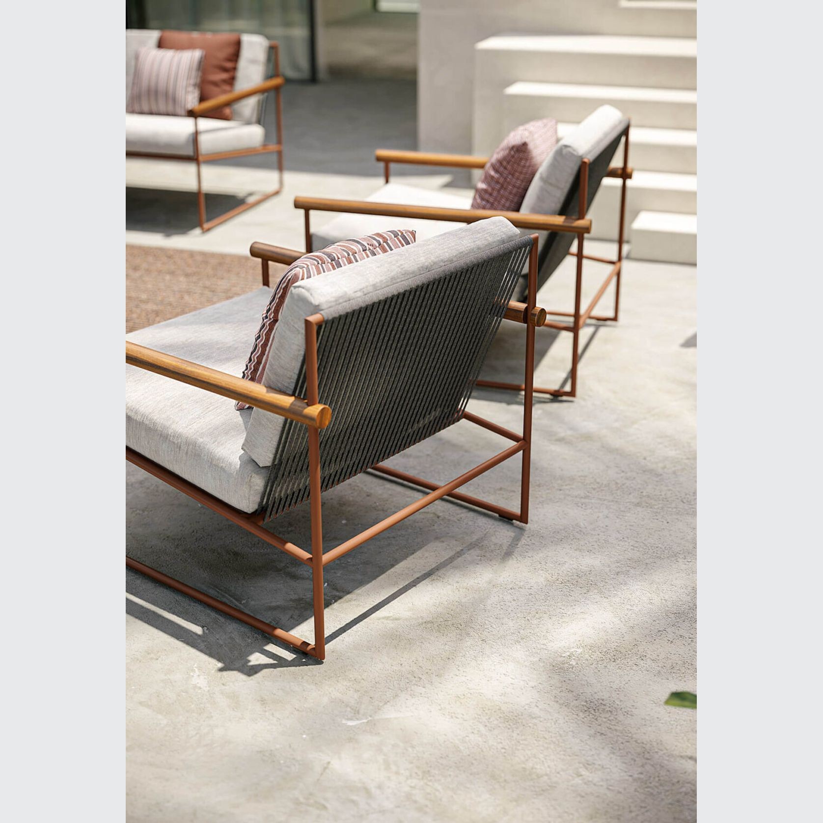 Pipe Outdoor 2 Seater Sofa by Atmosphera gallery detail image