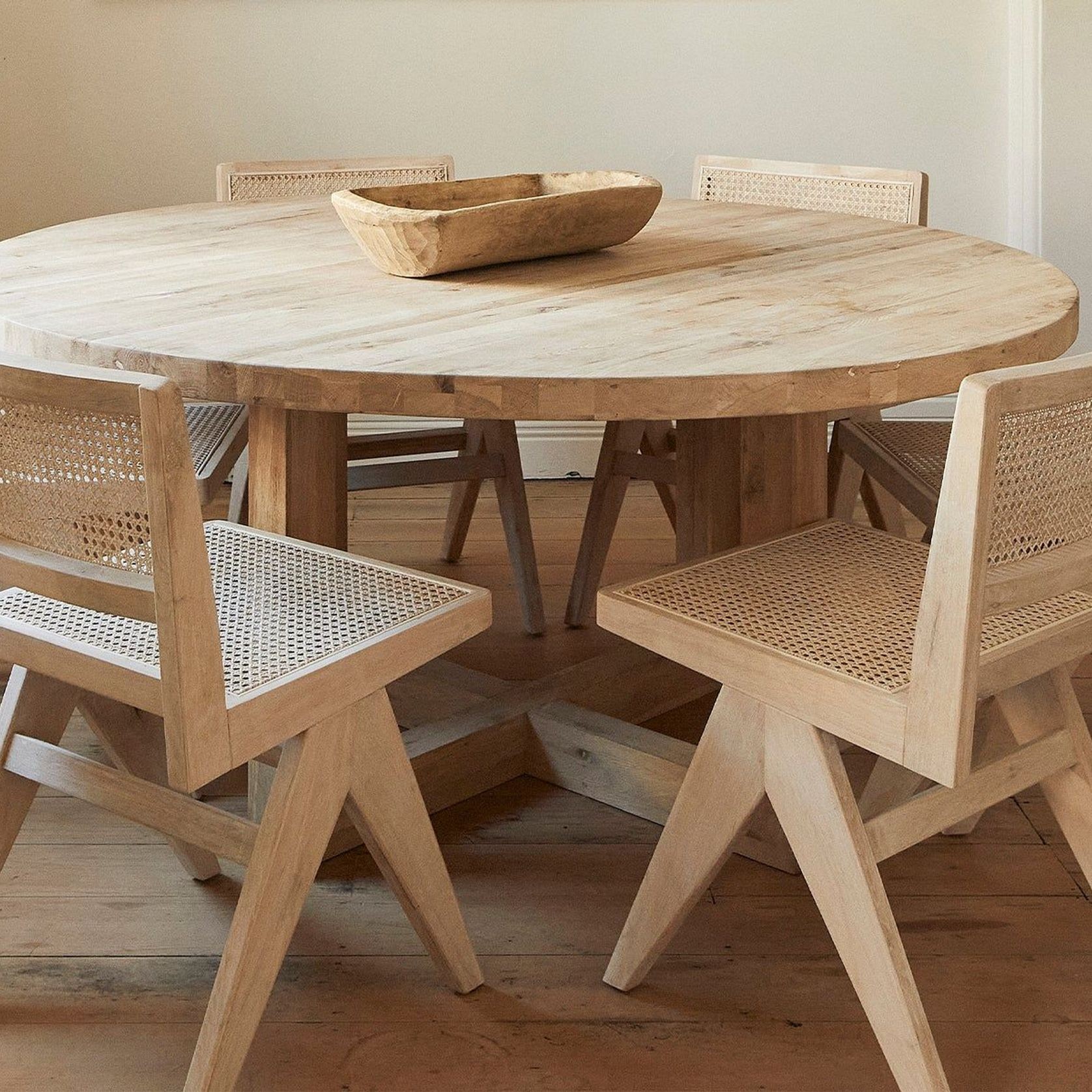 Old Elm Global Round Dining Table gallery detail image