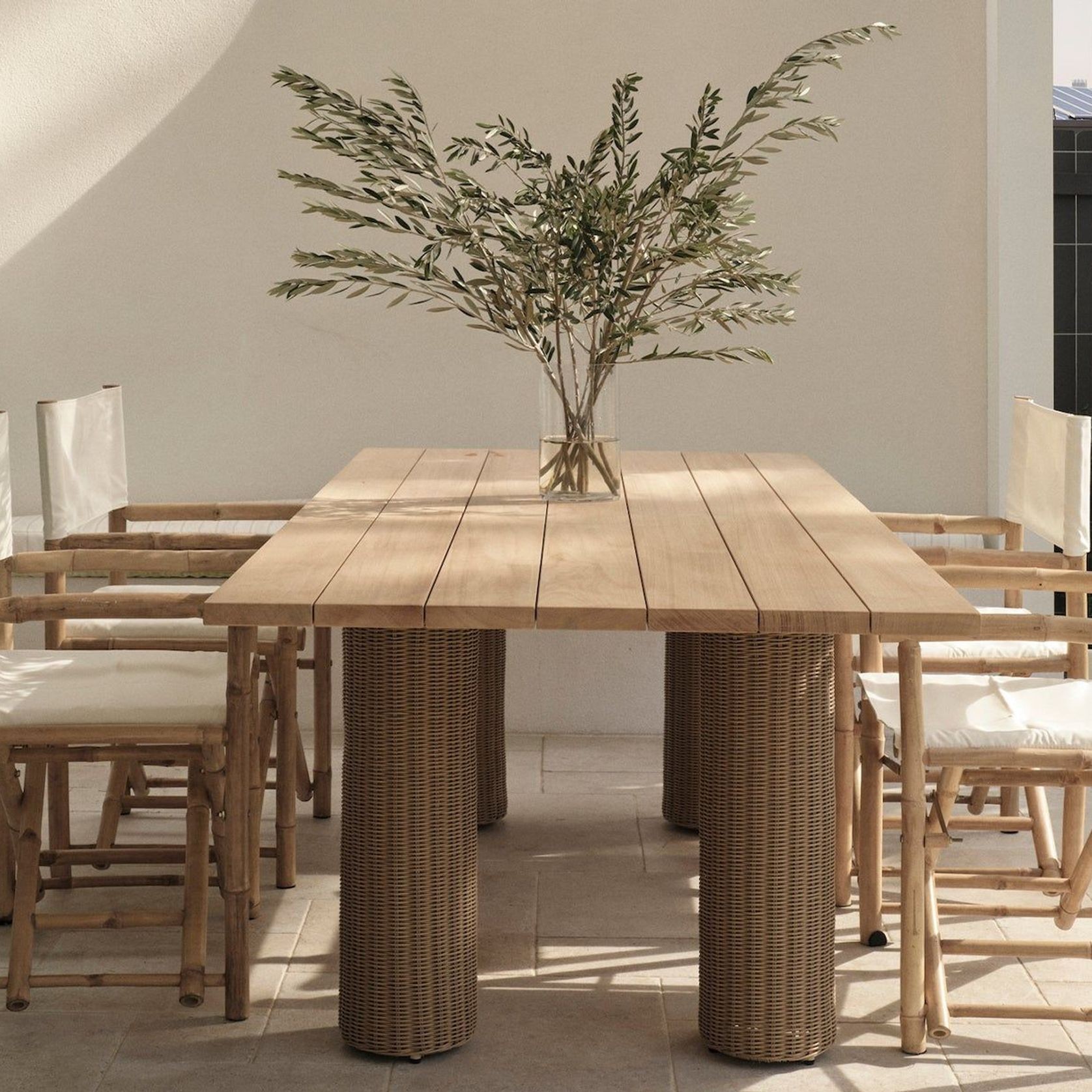 Outdoor Banga Rectangular Dining Table gallery detail image