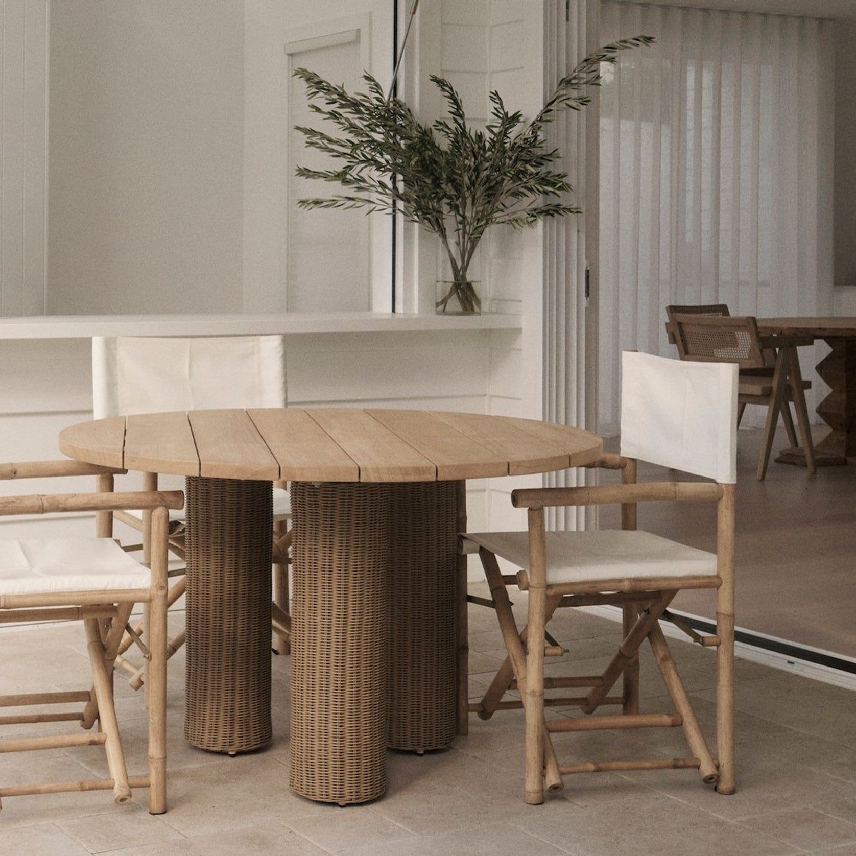 Outdoor Banga Round Dining Table gallery detail image