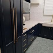 Appliance Pull handles Black / Brass / Nickel / antique aged brass burleigh heads gallery detail image