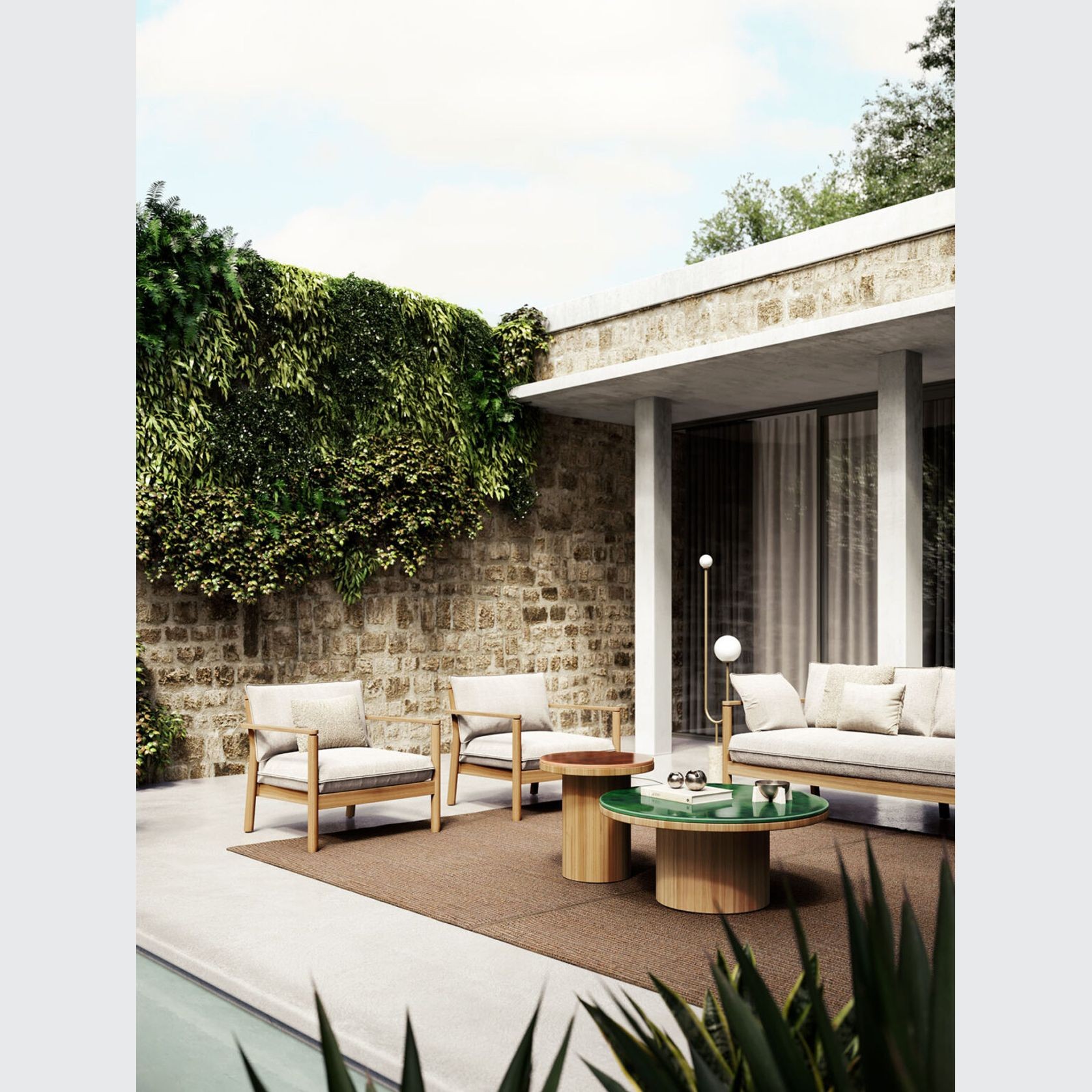 Apache Outdoor Armchair by Atmosphera gallery detail image