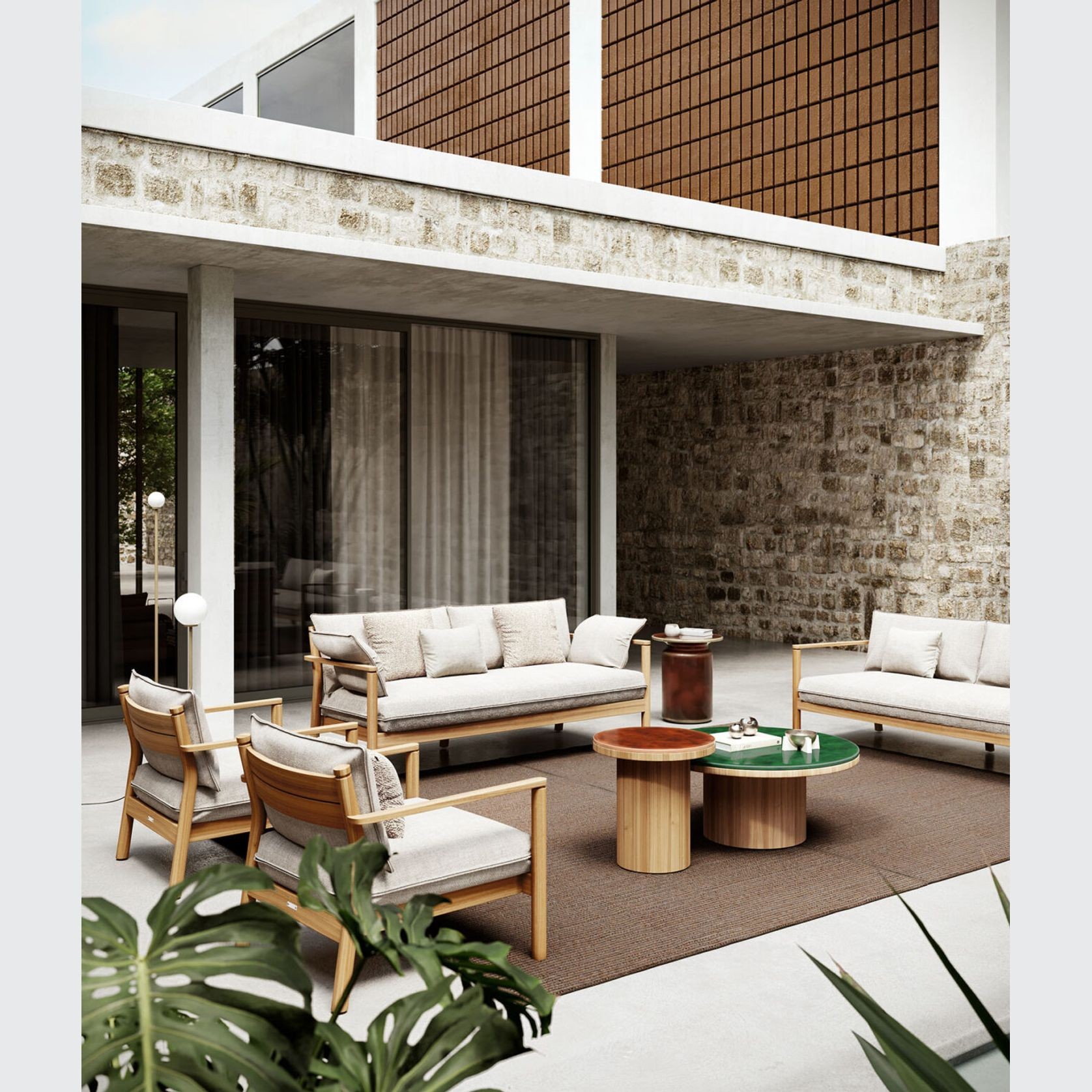 Apache Outdoor Armchair by Atmosphera gallery detail image