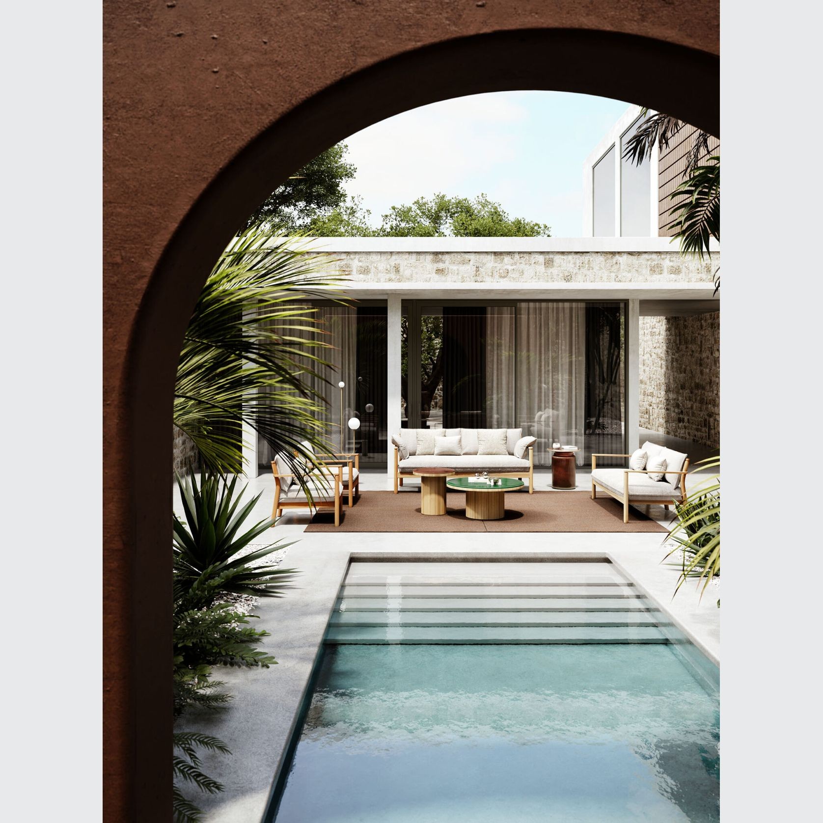 Panama Outdoor Sofa by Atmosphera gallery detail image