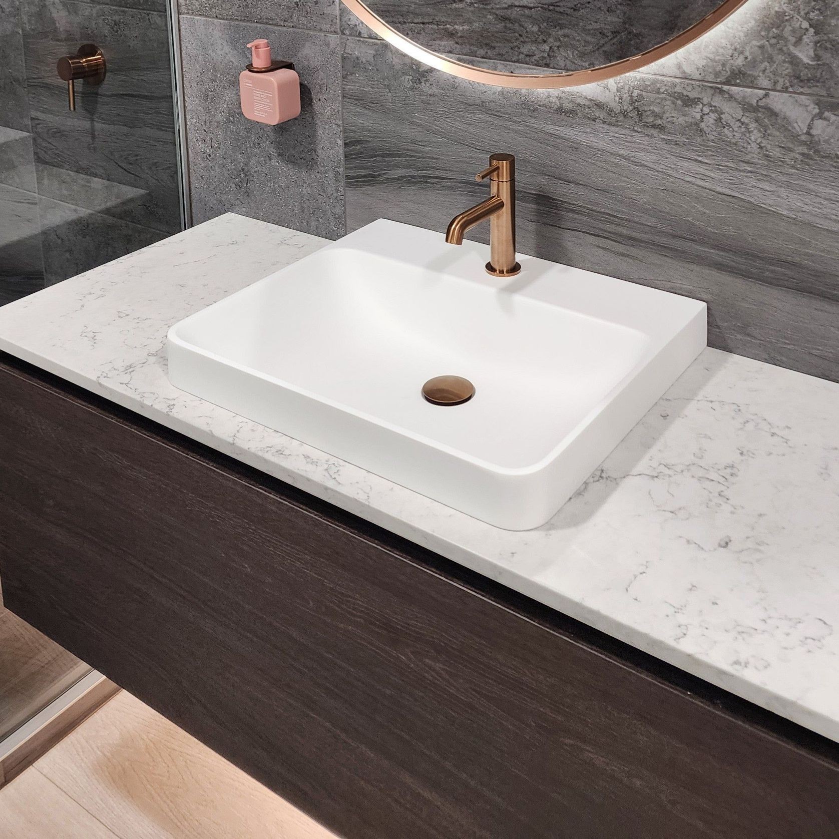 Villastone Lineare Semi-Inset Basin gallery detail image
