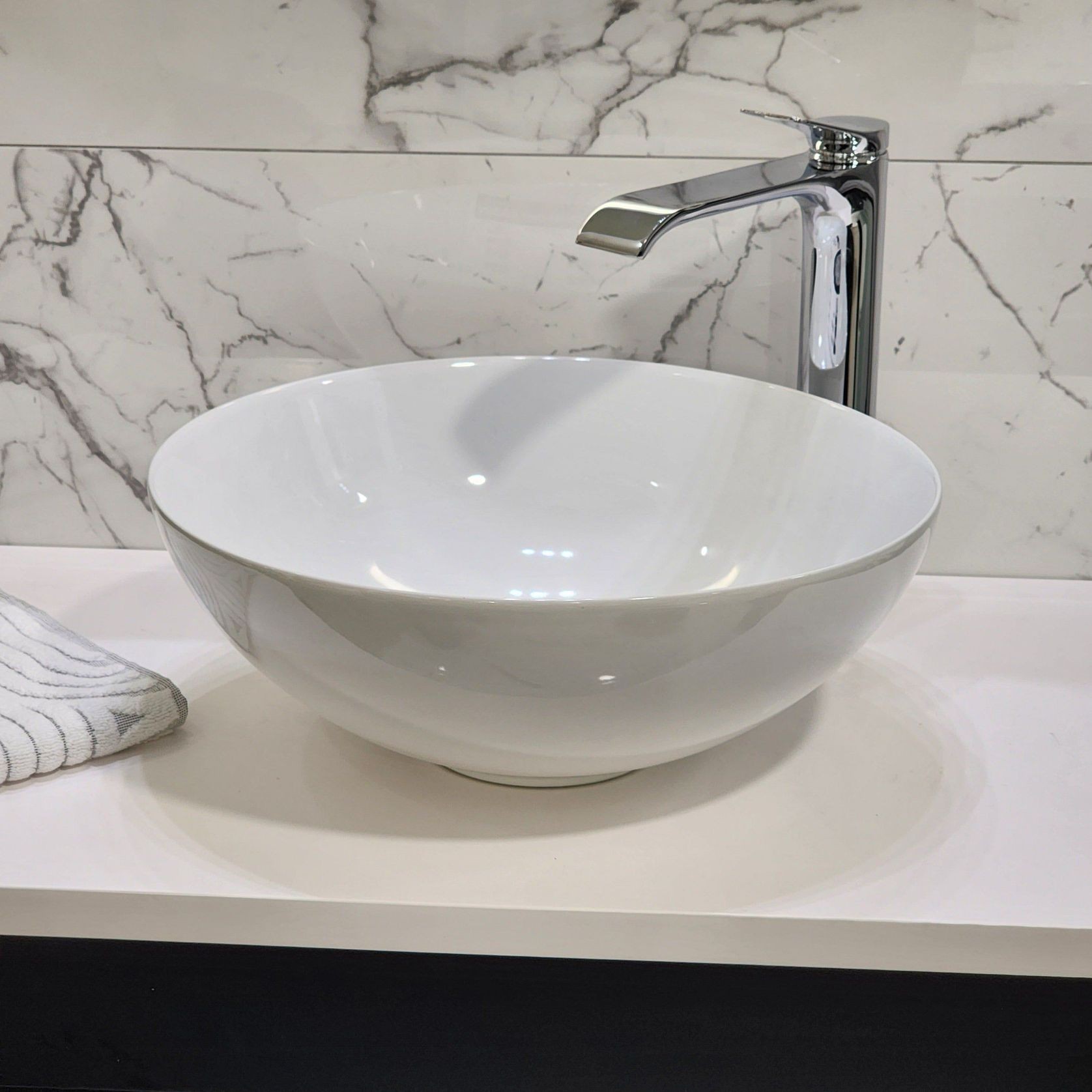 Code Pure Arc Ceramic Basin 400mm Range gallery detail image