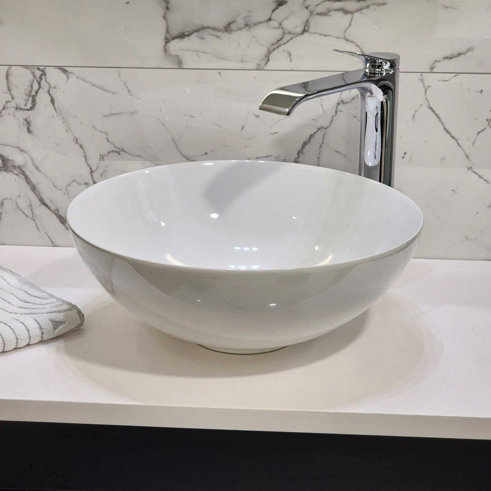 CODE PURE ARC CERAMIC BASIN 400MM RANGE gallery detail image