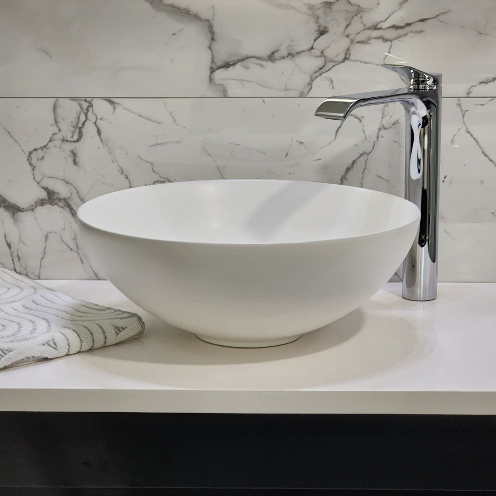 CODE PURE ARC CERAMIC BASIN 400MM RANGE gallery detail image