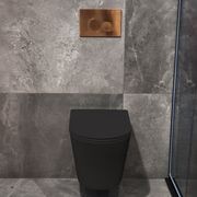 Pure Typhoon Wall Hung Toilet Suite Brushed Copper But gallery detail image