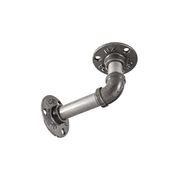 Rustic Pipe Bracket Shelf 170cm gallery detail image