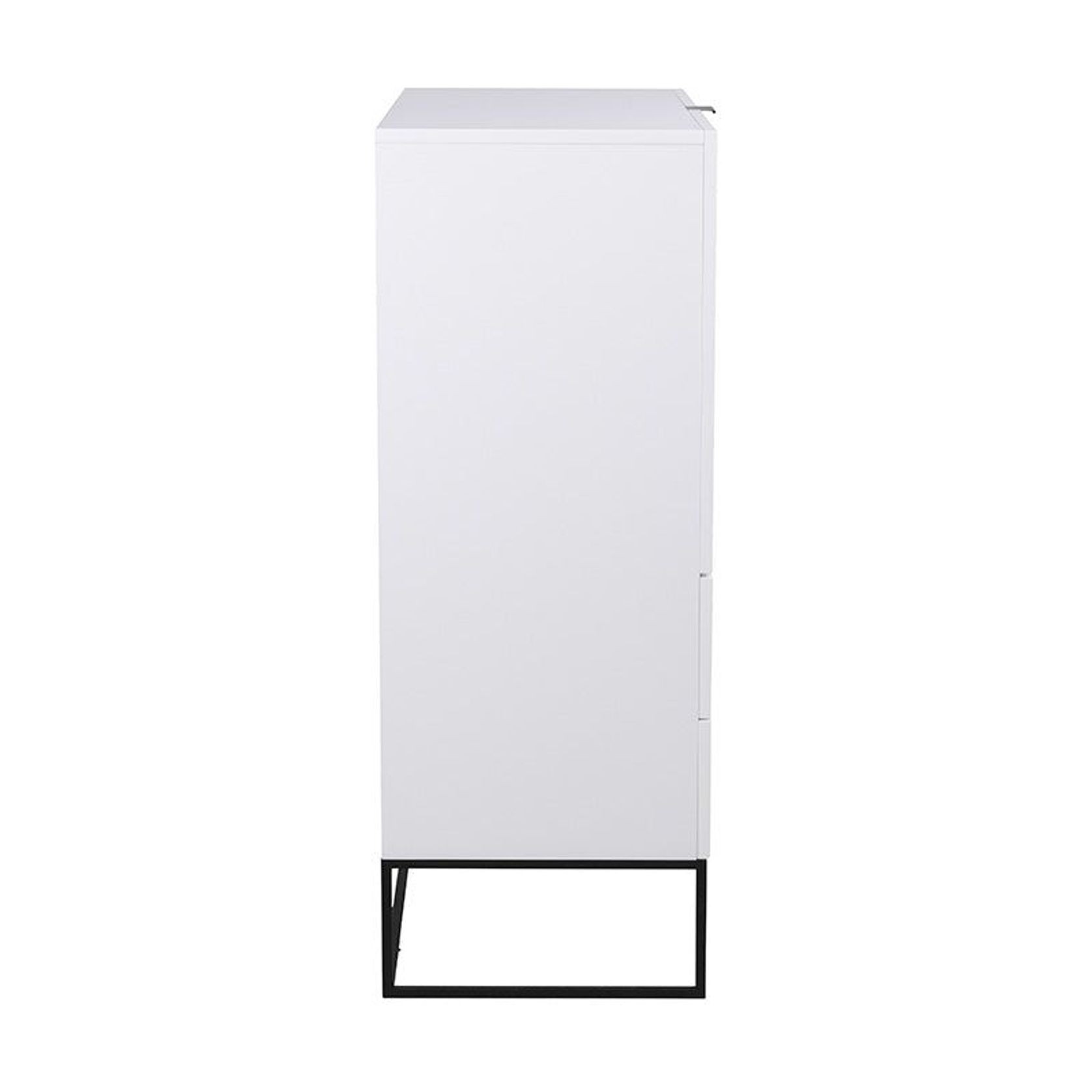 SVANA Tall Sideboard 100cm - White gallery detail image