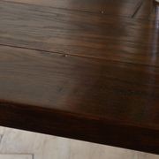Refectory Table With Forged Iron Base gallery detail image