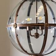 Globe Lantern | Bronze & Gilt gallery detail image