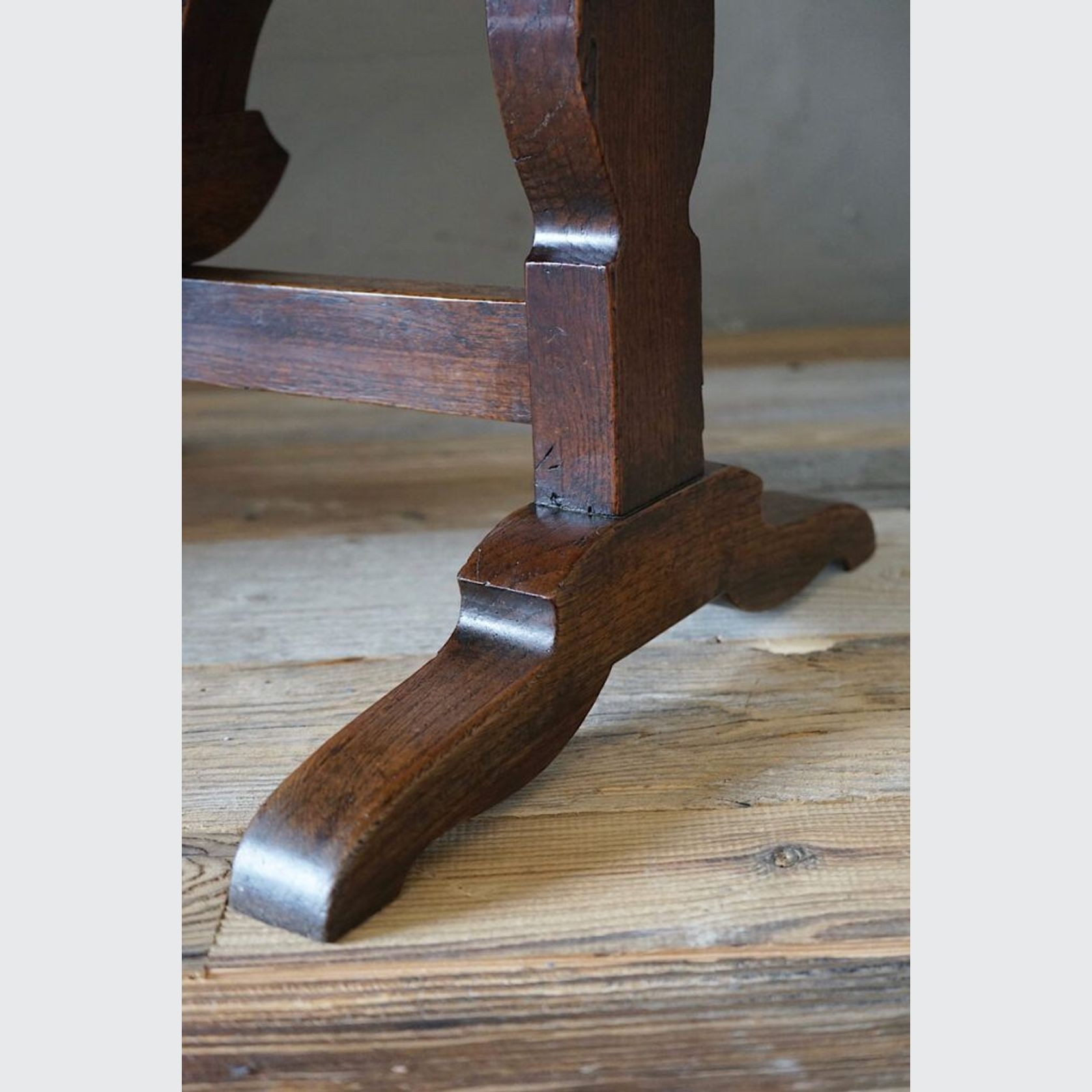 French Antique Wine Harvest Table gallery detail image
